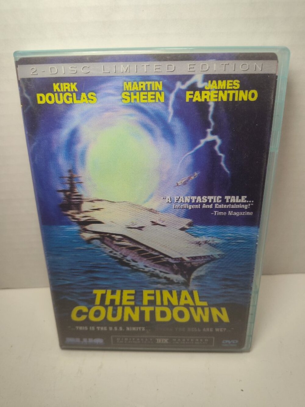 The Final Countdown 2 Disc Limited Edition DVD Kirk Douglas Martin Sheen